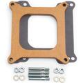 Edelbrock 0.50 in. Carburetor Open Spacer - Wood E11-8724